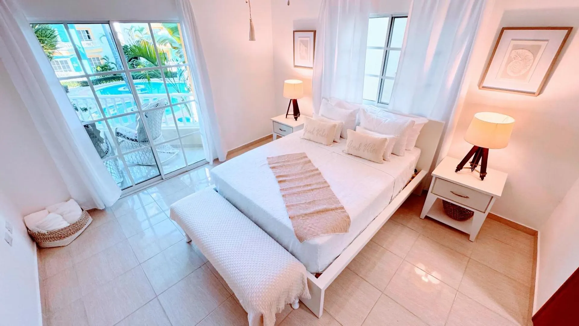 Walk To Beach, Shops, Dining, Pool View, Fast Wifi Punta Cana 0*,