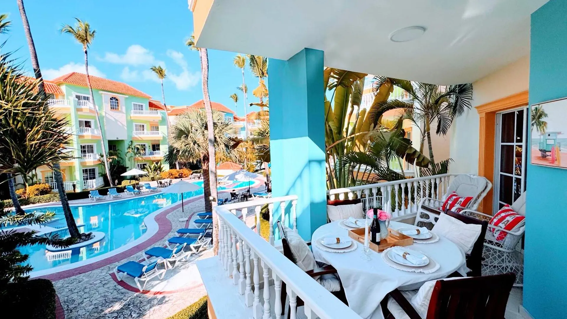 Walk To Beach, Shops, Dining, Pool View, Fast Wifi Punta Cana 0*,