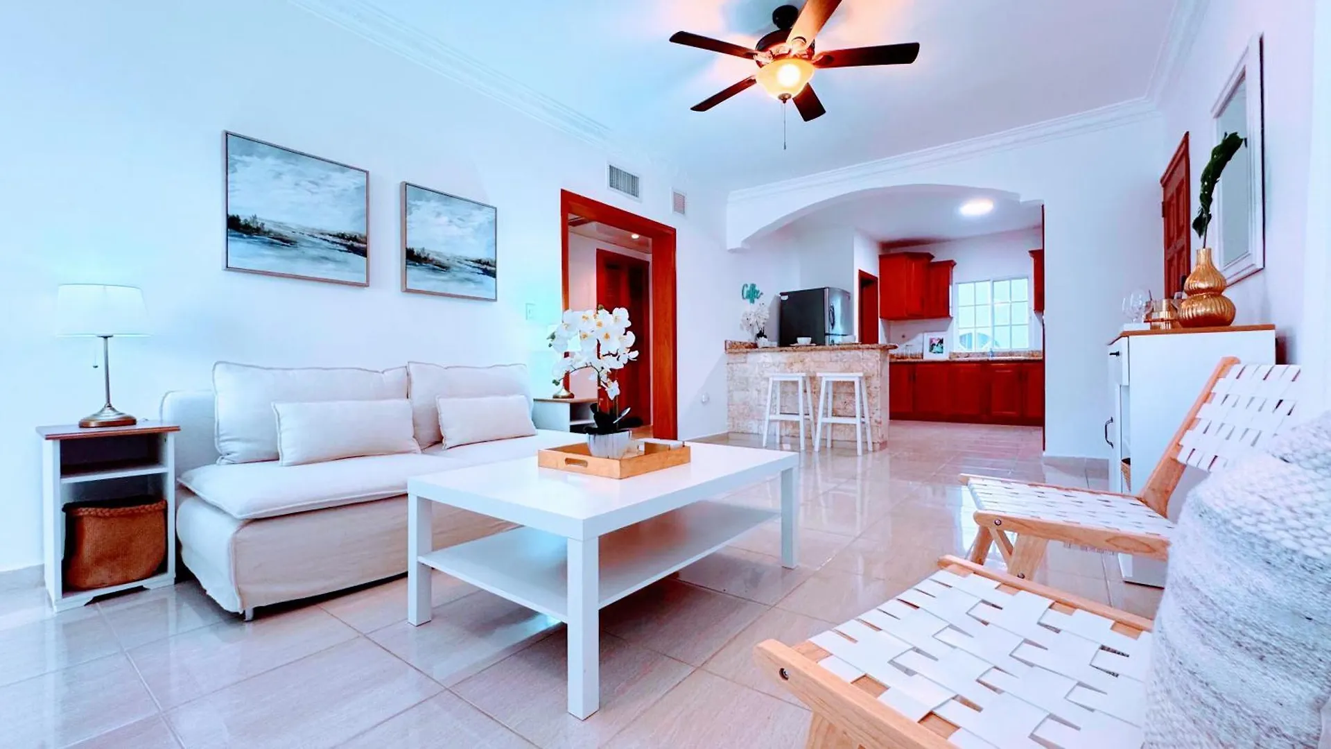 Apartmán Walk To Beach, Shops, Dining, Pool View, Fast Wifi Punta Cana
